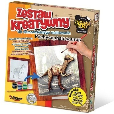 VYMALUJ SI SÁM 3D DINOSAUŘI PACHYCEPHALOSAURUS