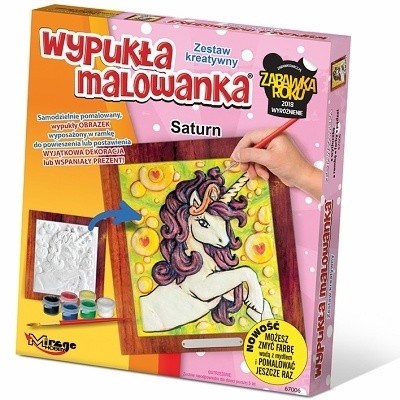 VYMALUJ SI SÁM 3D JEDNOROŽEC SATURN