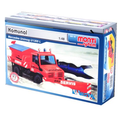 MONTI SYSTÉM 18 MERCEDES UNIMOG U 1300L KOMUNAL