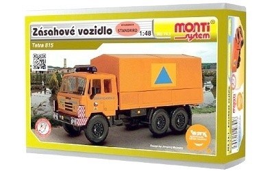 MONTI SYSTÉM 74 TATRA 815 ZÁSAHOVÉ VOZIDLO
