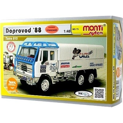 MONTI SYSTM 75 TATRA 815 DOPROVOD RALLY DAKAR 1988
