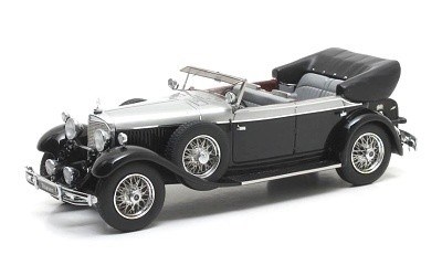 MERCEDES-BENZ 770K GROSSER CABRIOLET W07 1930 BLACK / SILVER
