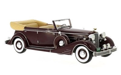 CADILLAC FLEETWOOD ALLWEATHER PHAETON 1933 RED