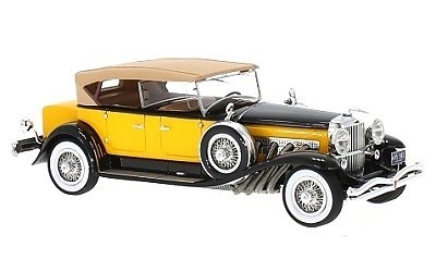DUESENBERG MODEL SJ TOURSTER DERHAM YELLOW / BLACK