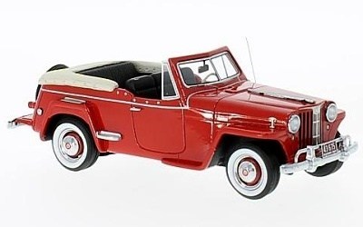 JEEPSTER WILLYS 1948 RED