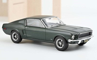 FORD MUSTANG FASTBACK 1968 SATIN GREEN METALLIC