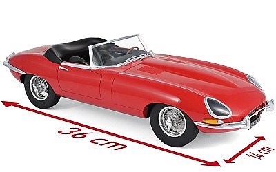 JAGUAR E-TYPE CABRIOLET 3.8 L 1962 RED