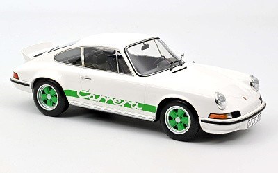 PORSCHE 911 CARRERA RS 2,7 1973 WHITE / GREEN