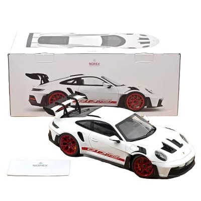 Porsche 911 GT3 RS 2022 White&Pyro red