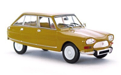 CITROEN AMI 8 WITH FIGURE 40 YEAR CITROEN AMI 8