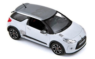 CITROEN DS3 RACING 2010 WHITE WITH GREY ROOF