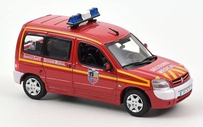 Citroën Berlingo 2004 Pompiers Secours Médical