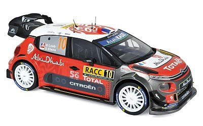 CITROËN C3 WRC N°10 WINNER CATALOGNE 2018 S.LOEB / D.ELENA
