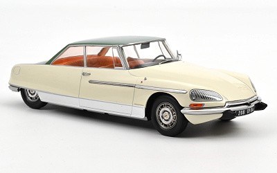 Citron DS 21 Le Lman 1968 Ivory and Green metallic