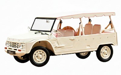 Citroen Méhari Electric 2023 White / Pink