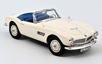 BMW 507 CABRIOLET 1957 BLANC