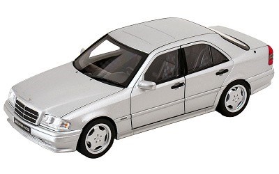 MERCEDES-BENZ C36 AMG W202 1993 SILVER LIMITED EDITION 1000 PCS.