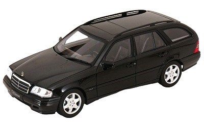 MERCEDES-BENZ C-KLASSE W202 COMBI 1997 BLACK LIMITED EDITION 1000 PCS.