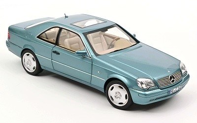 MERCEDES-BENZ CL600 CUP 1997 BLUE METALLIC