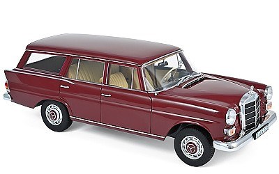 MERCEDES-BENZ 200 UNIVERSAL 1966 DARK RED