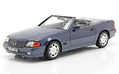 MERCEDES-BENZ 500 SL 1989 BLUE METALLIC