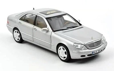 MERCEDES-BENZ S600 1998 SILVER
