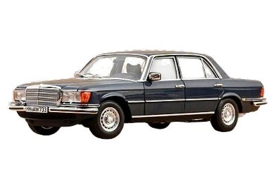 Mercedes-Benz 350 SEL 1979 Hansa Blue
