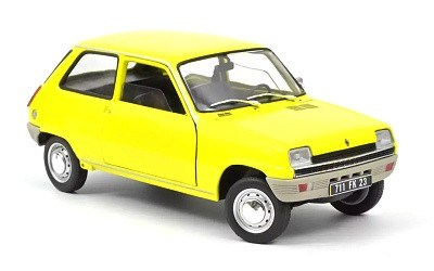 RENAULT 5 1974 YELLOW