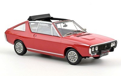 Renault 17 Gordini Découvrable 1975 Red