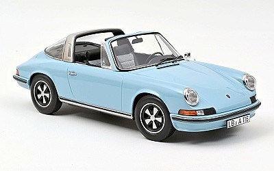 PORSCHE 911 S TARGA 1973 LIGHT BLUE