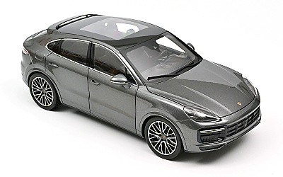 PORSCHE CAYENNE COUP TURBO 2019 DARK GREY METALLIC