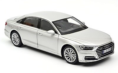 AUDI A8 L 2018 SILVER