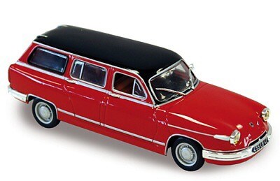 PANHARD PL 17 KOMBI 1964 RED