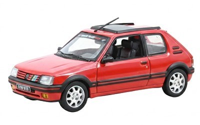 Peugeot 205 GTI 1,9 1991 Vallelunga Red w/ PTS deco