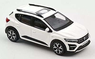 Norev 1:43 – Dacia Sandero Stepway 2021 – Blanche – Occasion