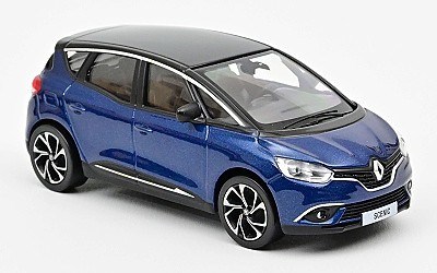 RENAULT SCENIC 2016 COSMOS BLUE & BLACK