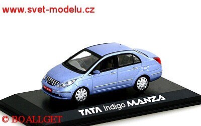 TATA INDIGO MANZA 2009 BLUE LIMITED EDITION 300PCS.