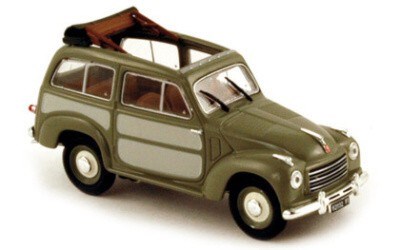 FIAT 500 BELVEDERE 1952 GREEN/GREY