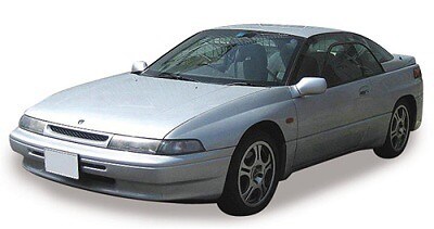 SUBARU ALCYONE SVX 1991 SILVER