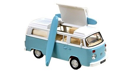 Volkswagen T2b Combi Camper 1973 Pastel Blue Jet-car
