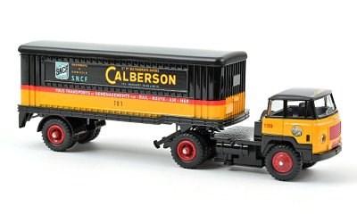 Unic Esterel Calberson and Trailer