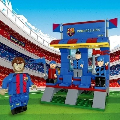 NANOSTARS FC BARCELONA TRIBUNA A 4 FIGURKY