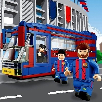 NANOSTARS FC BARCELONA AUTOBUS A 3 FIGURKY