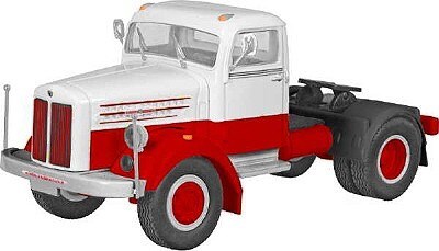 SCANIA L60 TAHAČ RED/WHITE