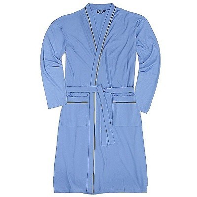 Pánský župan ADAMO světle modrý  5XL - 10XL