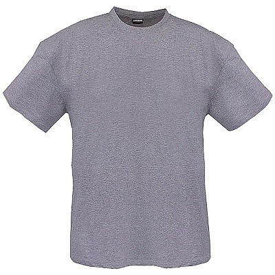 Tričko ADAMO krátký rukáv šedé 7XL - 12XL