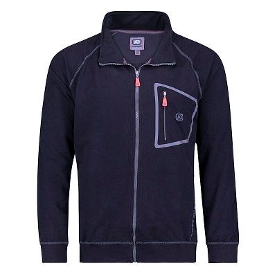 Pánská mikina MANUEL ADAMO tmavě modrá 4XL - 12XL