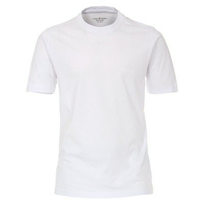 Pánské tričko Casa Moda 3XL - 7XL krátký rukáv bílé