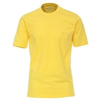 Pánské tričko Casa Moda 3XL - 7XL krátký rukáv žlutá