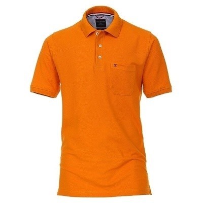 Pánská polokošile Casa Moda 3XL - 6XL krátký rukáv orange